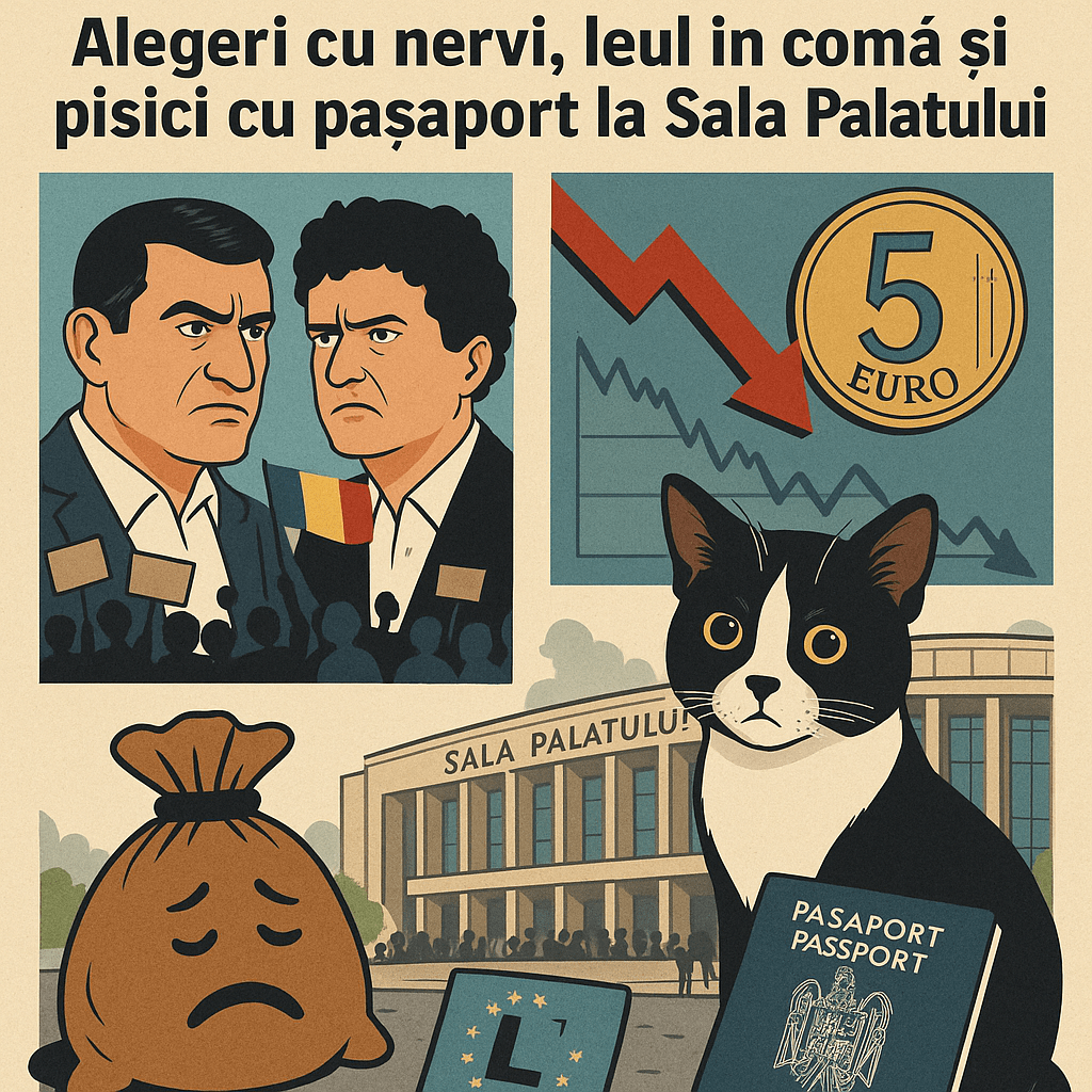 11.05.2025 Alegeri cu nervi, leul în comă și pisici cu pașaport la Sala&nbsp;Palatului