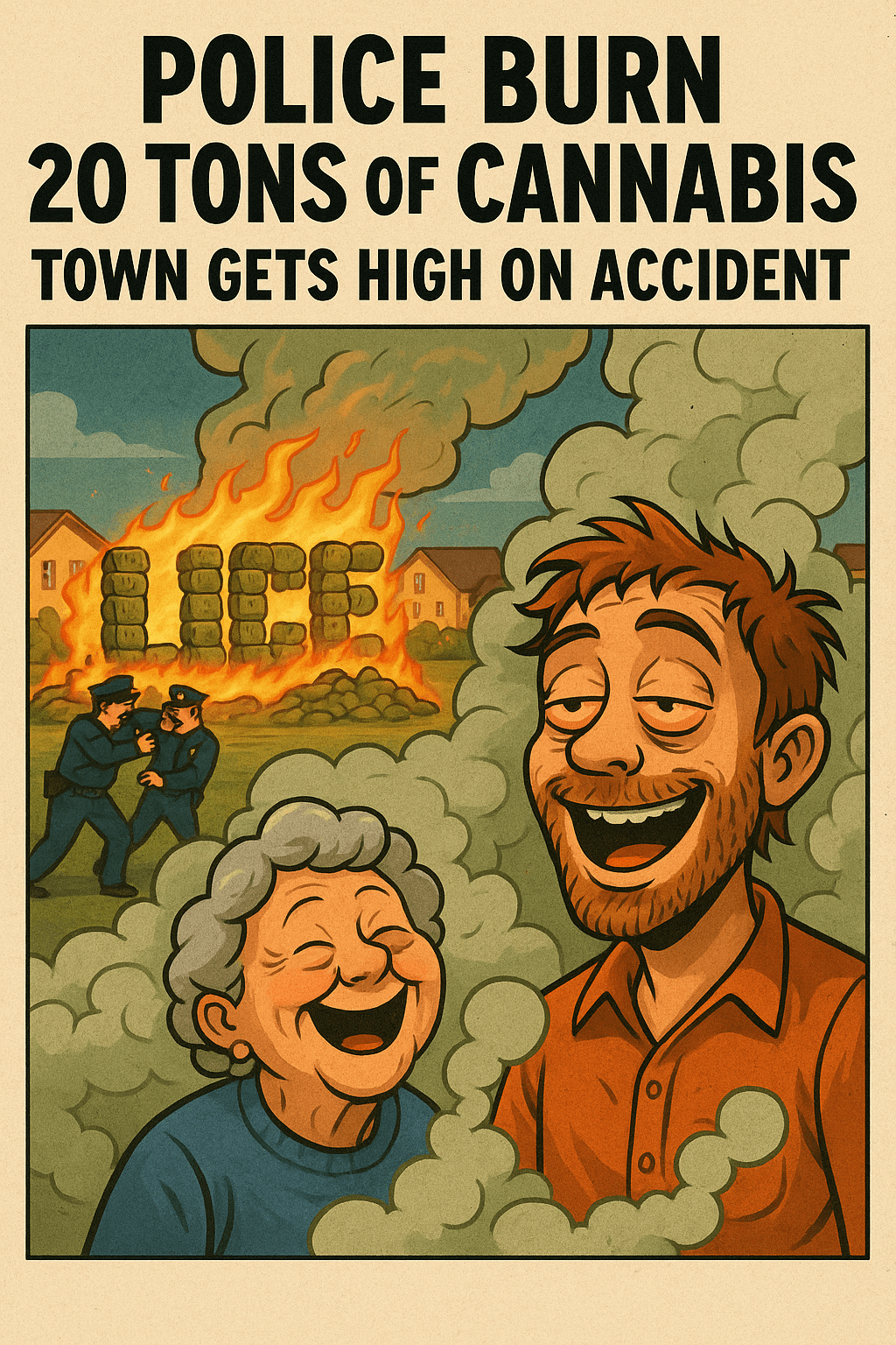 Fumul legii te face să zbori” – un reportaj high de la fața&nbsp;locului