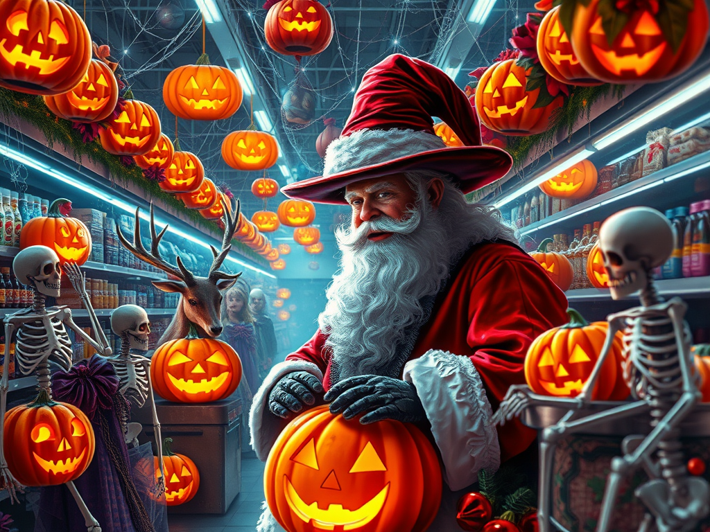 🎃🧑‍🎄 Halloween & Crăciun: fuziunea comercială a&nbsp;anului